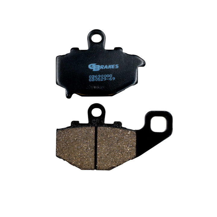 GBRAKES Brake Pads Semi Metallic GB0529-69