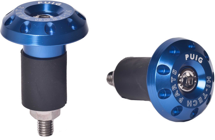 PUIG Bar Ends Race Universal Blue 6222A