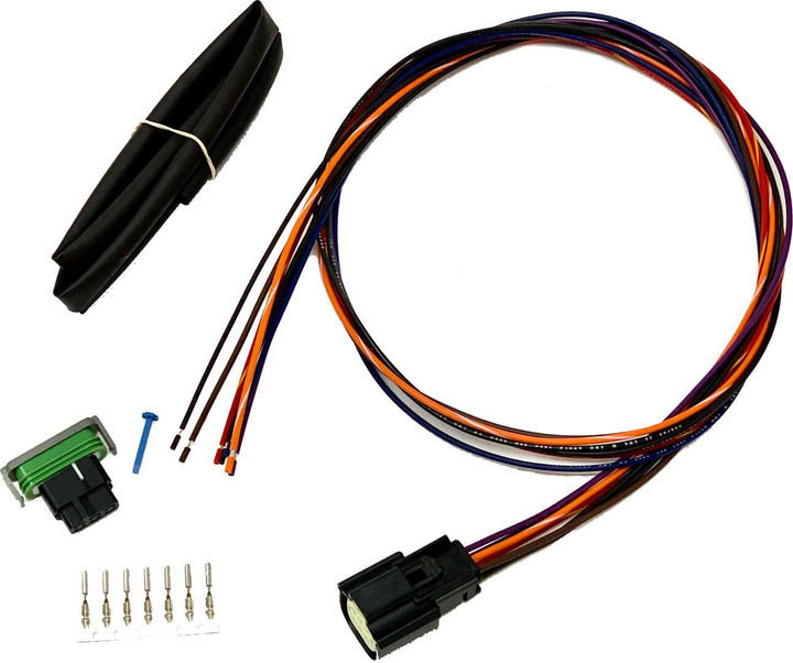 NAMZ CUSTOM CYCLE Rear Fender Hrnss 6-Pin Molex W/12-Pin Fndr Fascia Conn Inc NRFH-02