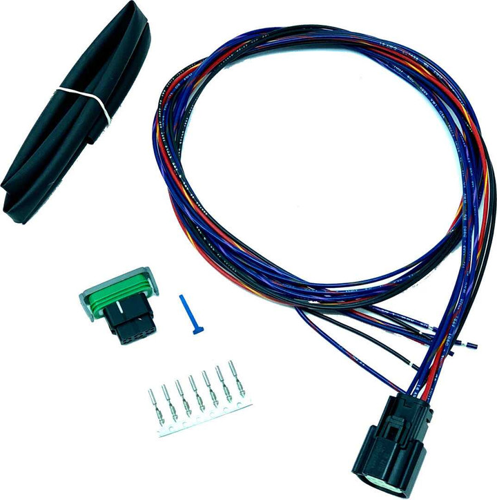 NAMZ CUSTOM CYCLE Rear Fender Hrnss 6-Pin Molex W/12-Pin Fndr Fascia Conn Inc NRFH-03