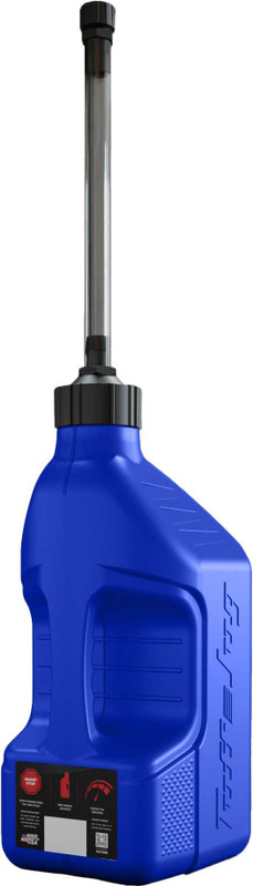 TUFF JUG Utility Container Blue W/ Autostop Spout 2.5 Gal BUASVS10