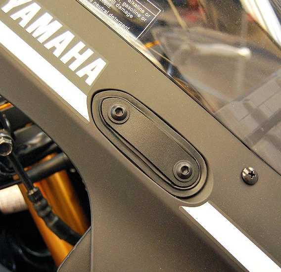 NEW RAGE CYCLES Mirror Block Off Plates Yam R3-MBO