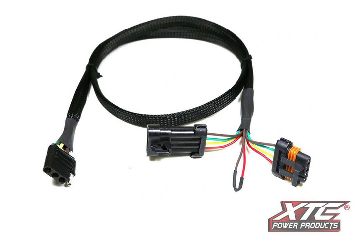 XTC POWER PRODUCTS Plug N Play 4 Pin Trailer Light Adapter POL-4H-TRAOUT