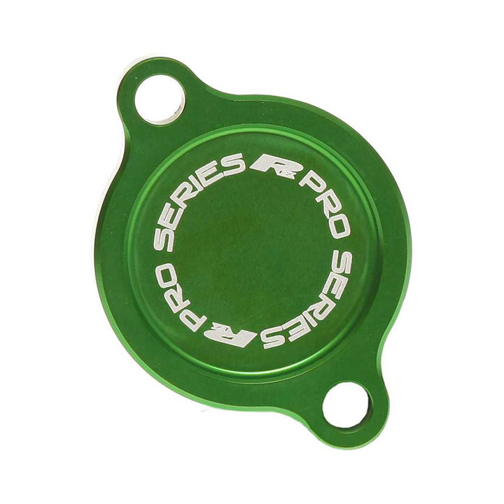 RFX Oil Filter Cover Green Kaw FXFC 20100 99GN