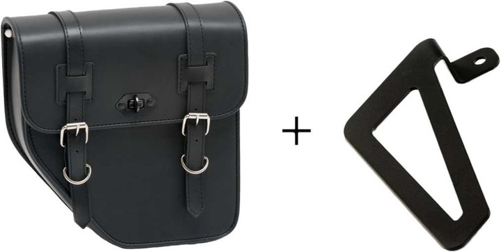 CUSTOMACCES Ibiza Saddlebag Black Left W/O Base AP0007N