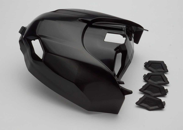 CYCRA Vented Air Box Cover W/Plugs - Black 1CYC-1789-12