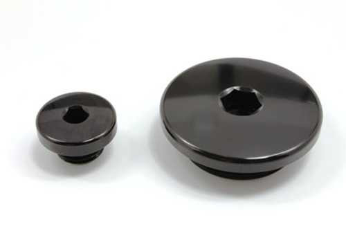 WORKS Engine Plugs Black 24-509