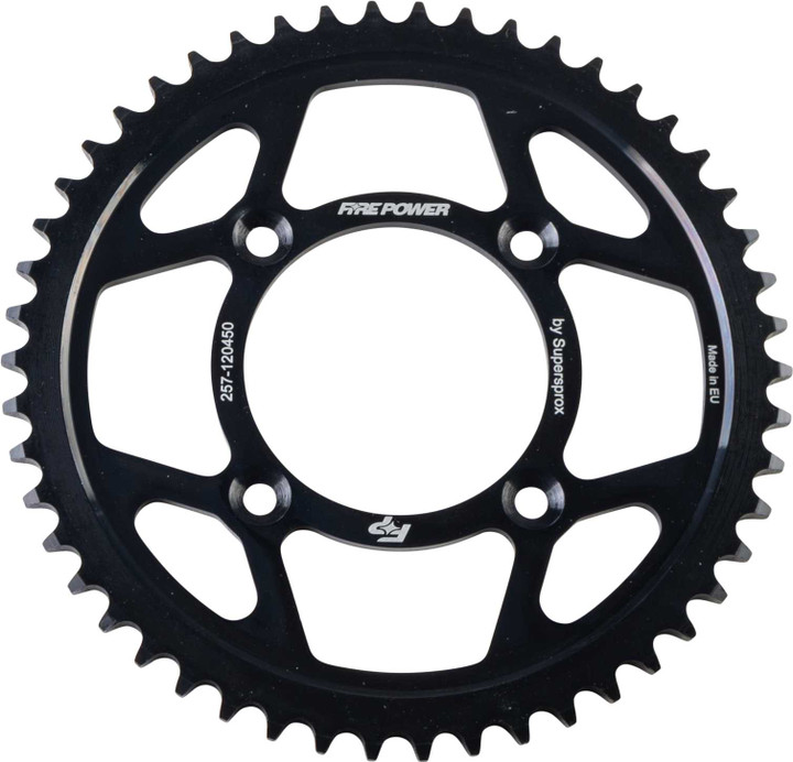 FIRE POWER Rear Sprocket Steel 50T Blk FPS-1204-50-BLK