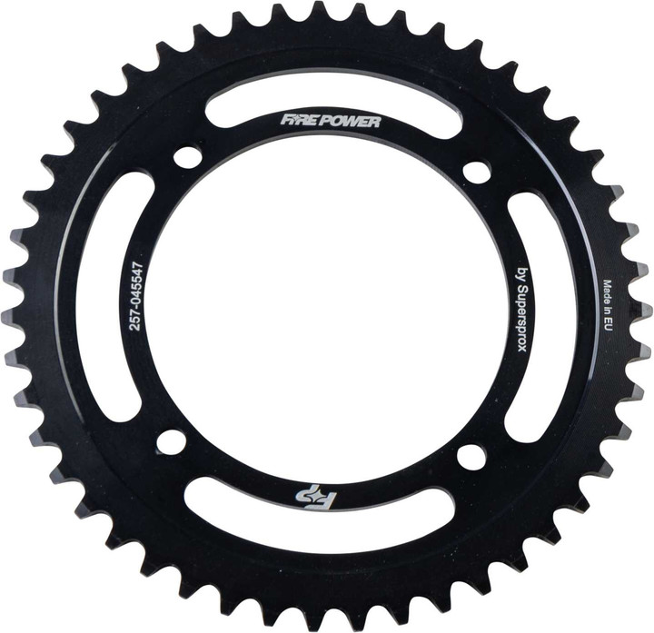 FIRE POWER Rear Sprocket Steel 47T Blk FPS-455-47-BLK