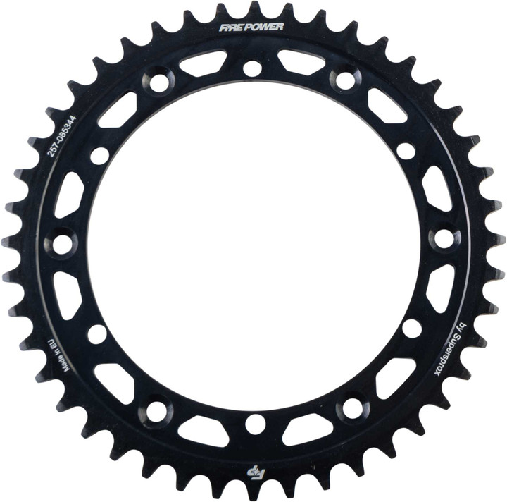 FIRE POWER Rear Sprocket Steel 44T Blk FPS-853-44-BLK