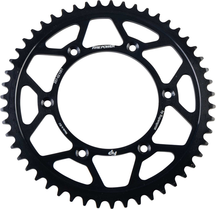 FIRE POWER Rear Sprocket Steel 51T Blk FPS-210-51-BLK