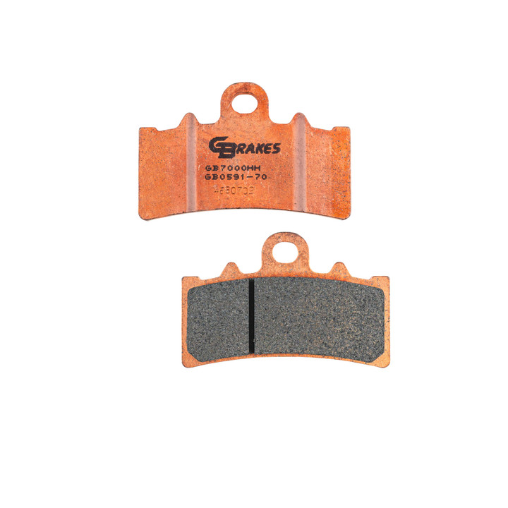 GBRAKES Brake Pads Sintered GB0591-70