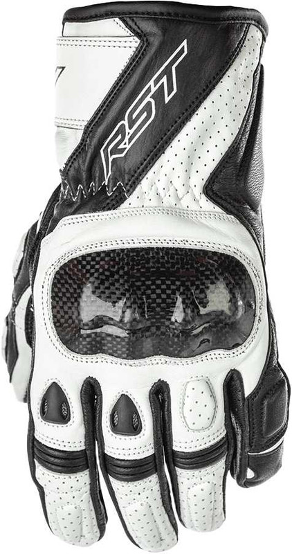 RST Stunt Iii Ce Glove Black/ White Sm 102123WHI-08