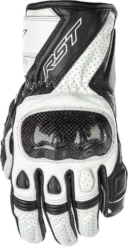 RST Womens Stunt Iii Ce Glove Black / White Lg 102097WHI-08