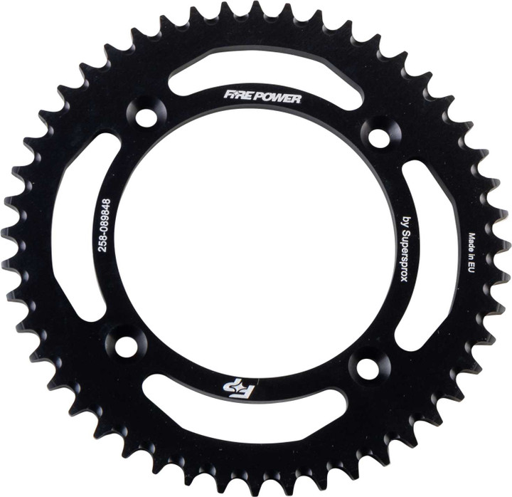 FIRE POWER Rear Sprocket Aluminum 48T Blk FPA-898-48-BLK