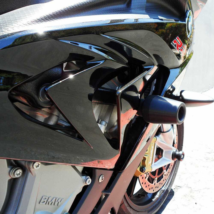 SHOGUN Frame No Cut Sliders Black 750-7759