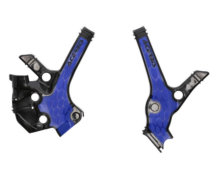 ACERBIS X-Grip Frame Guard Yam Black/Blue 2976221004