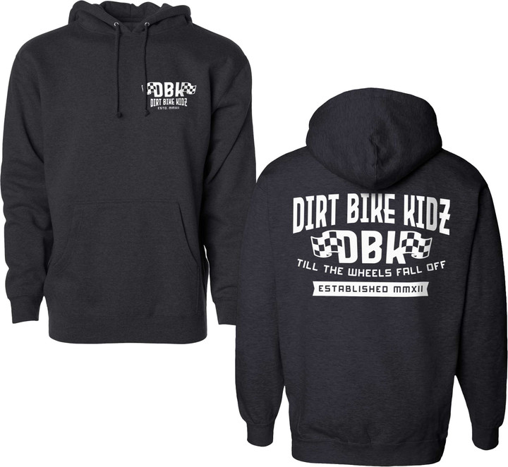 DBK Till The End Hoodie Charcoal 2X AH-TILTHEEND-CHAR-2X