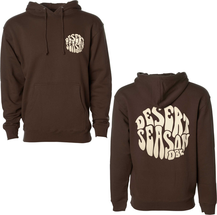 DBK Desert Season Hoodie Brown Sm AH-DESERTSSN-BRN-S