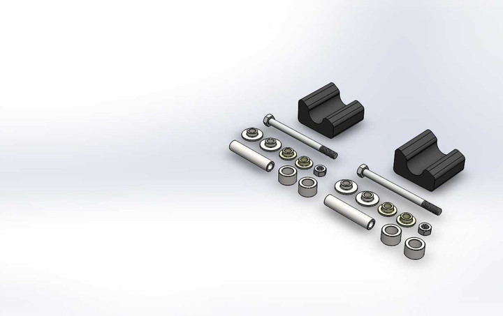 SLYDOG Pr /Sly Dog Mount Kit Yam Phzr / Nytro 10Mm MKTYAM003