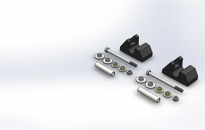 SLYDOG Pr /Sly Dog Mount Kit Yam Apex 10Mm MKTYAM004