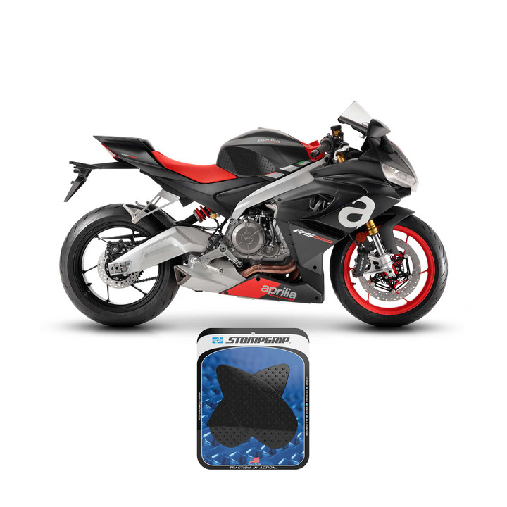 STOMPGRIP Tank Pad Kit Volcano Black Apr 55-10-0181B