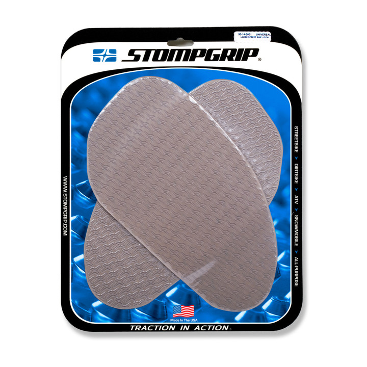 STOMPGRIP Universal Large Kit Icon Clear 50-14-0001C