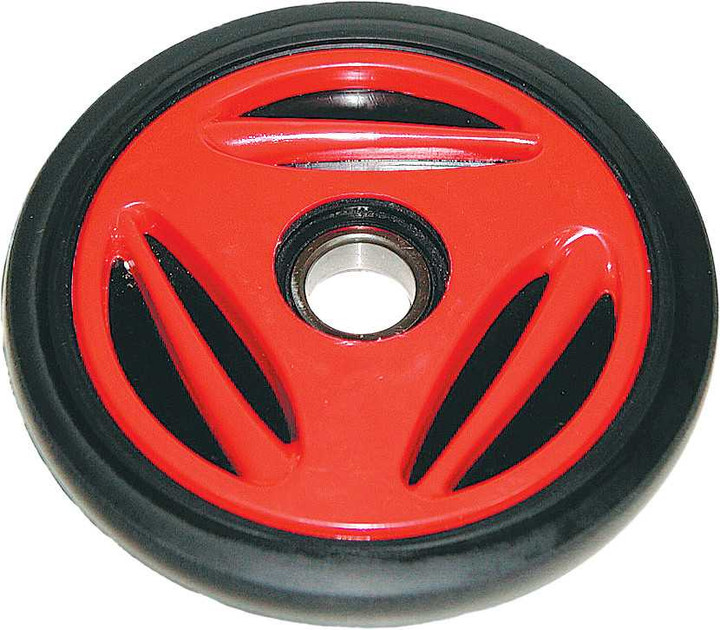 PPD Idler Wheel Red 6.50"X25Mm R0165G-2-105A