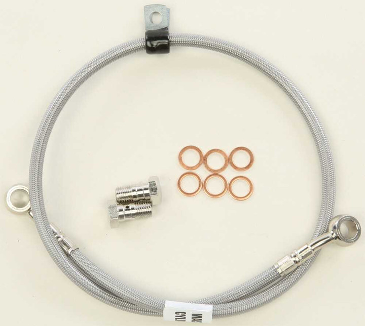 GBRAKES 2 Line Front Brake Line Kit FK003D810-1