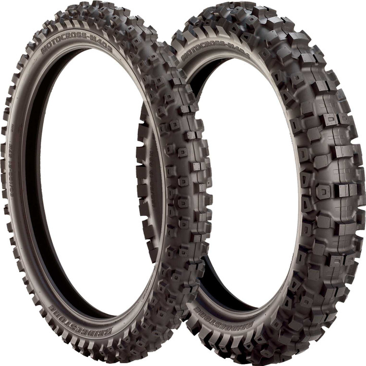 BRIDGESTONE Tire Motocross M404 Rear 70/100-10 38M Bias Tt 214657