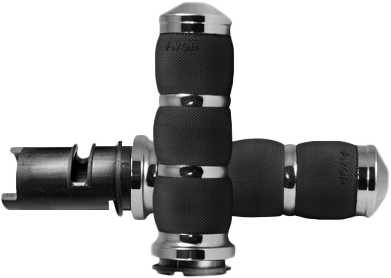 AVON Air Cushion Chrome Twist Grip AIR-91-F24