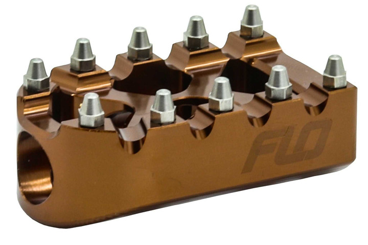 FLO MOTORSPORTS Moto Style Shift Peg Bronze FPEG-802BRZ