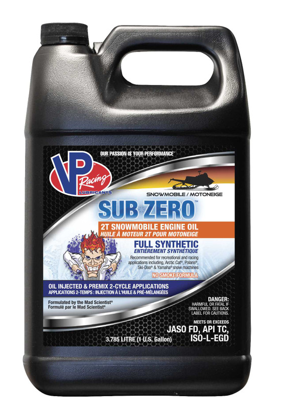 VP RACING Sub-Zero Snow Syn Oil 2T 1 G (6/Case Sold Ea) VP7110004