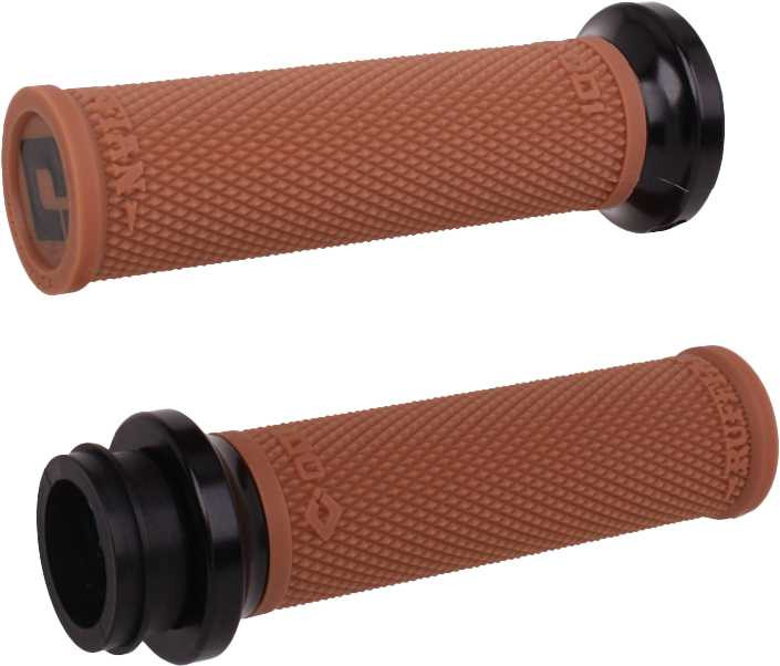 ODI Rufian Grips Tbw 1" Gum Rubber/Black V30HTWGR-B