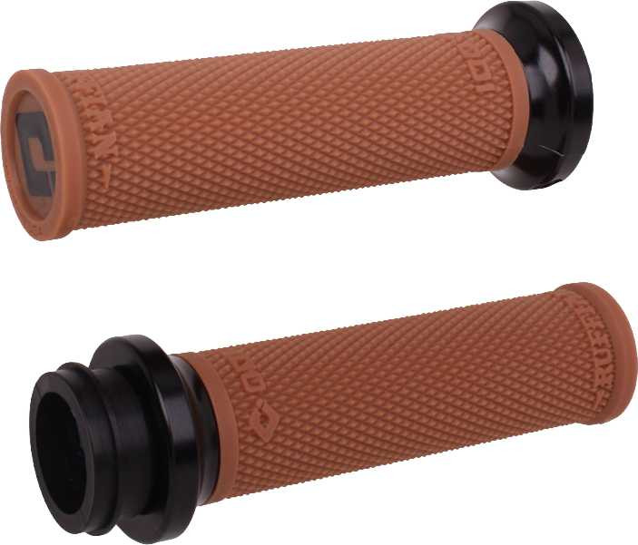 ODI Rufian Grips Indian Tbw 1" Gum Rubber/Black V30ITWGR-B