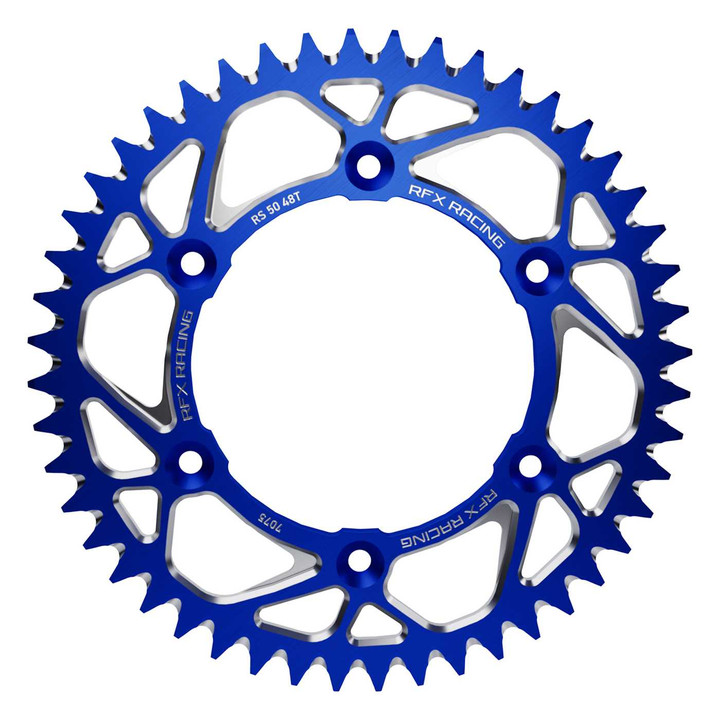 RFX Aluminum Rear Sprocket 50T Blue Yam FXRS 31-50 99BU