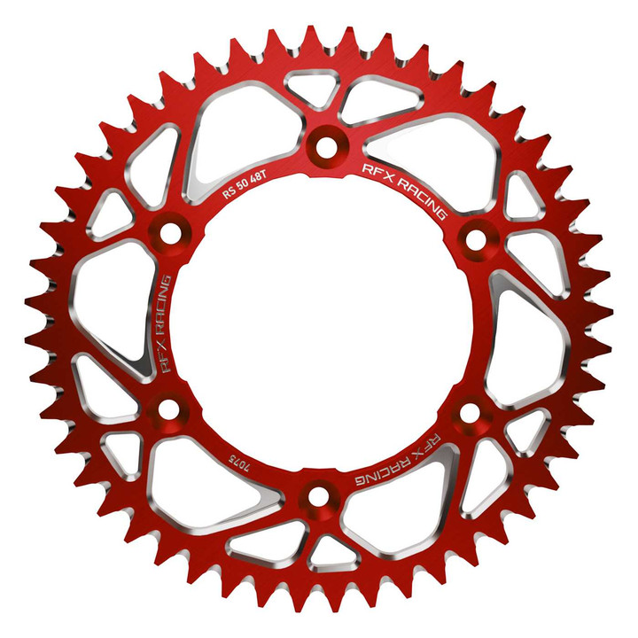RFX Aluminum Rear Sprocket 49T Red Hon FXRS 15-49 99RD