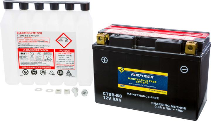 FIRE POWER Battery Ct9B-Bs Maintenance Free CT9B-BS