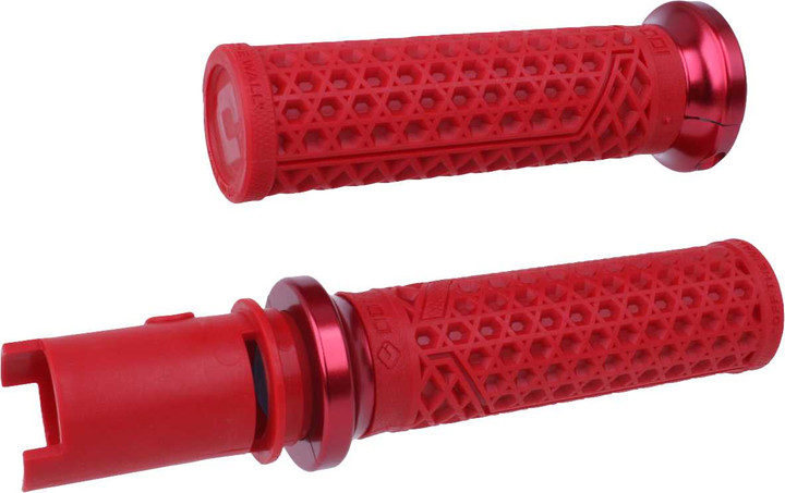 ODI Van'S Lock-On Grips Dark Red/Red Cvo `23-24 V31VHTCR-R
