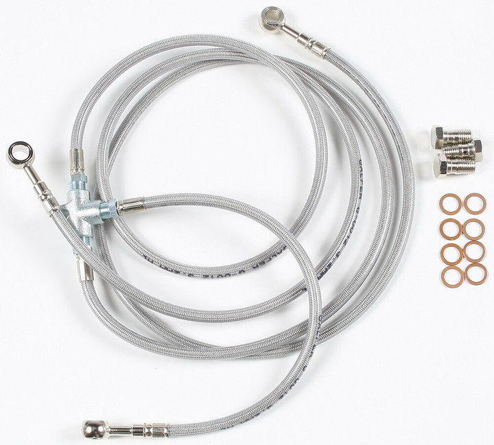 GBRAKES Brake Line Front Yfz450 FK003D398-3+2