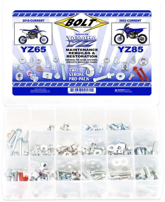 BOLT Propack Yamaha Mini 2 Stk Yam Yz65/85 YZPP-MINIS