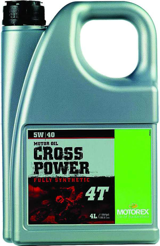 MOTOREX Cross Power Motor Oil 4T 5W40 4L 305678