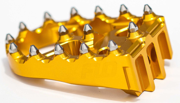 FLO MOTORSPORTS Touring Brake Pedal Tip Gold HDBP-805-TIP GOLD