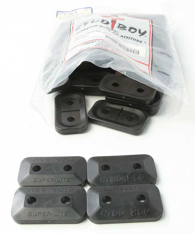 STUD BOY Super Lite Plus Double Black 48/Pk 2463-P2-BLK