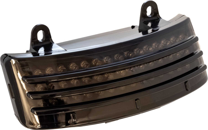 LETRIC LIGHTING CO Tri-Bar Fender Tip Led Smoke Lense `14-Up Flt LLC-TB-CBS