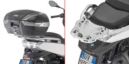 GIVI Top Case Hardware Silver Monokey / Monolock Bmw SR5136