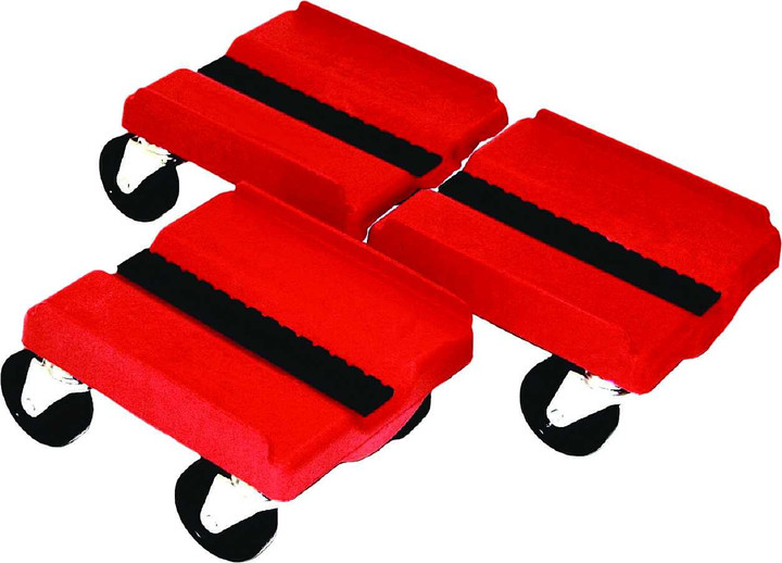 SUPERCADDY Dolly 3-Piece Set (Red) SS RED