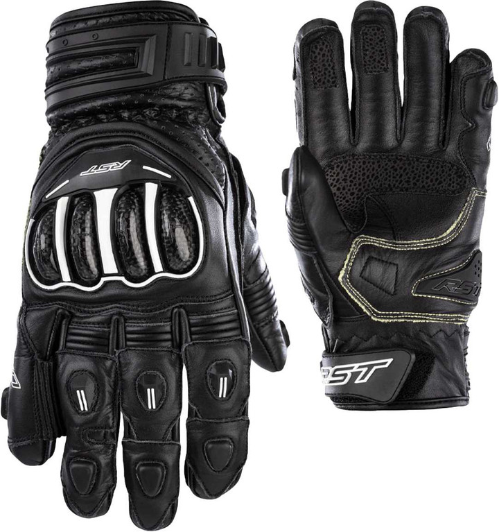 RST Tractech Evo 4 Short Ce Glove Black/Black/Black 2Xl 102667BLK-12