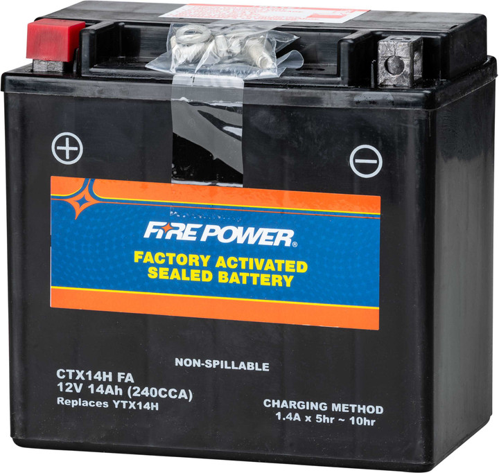 FIRE POWER Battery Ctx14H Sealed Factory Activated CTX14H (FA)