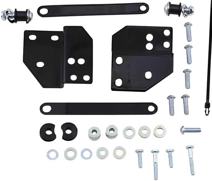 COBRA Front Docking Kit Chrome Flh/Flt 97-08 602-2102